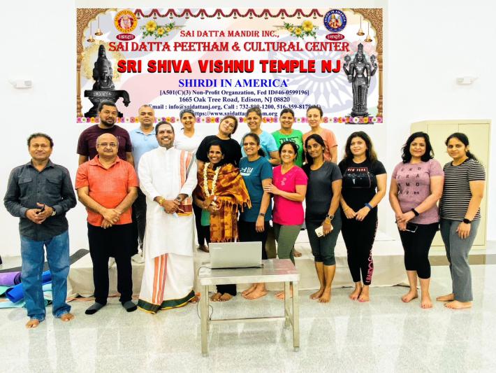 International Yoga Day activity held by Dr Vijaya Nimma