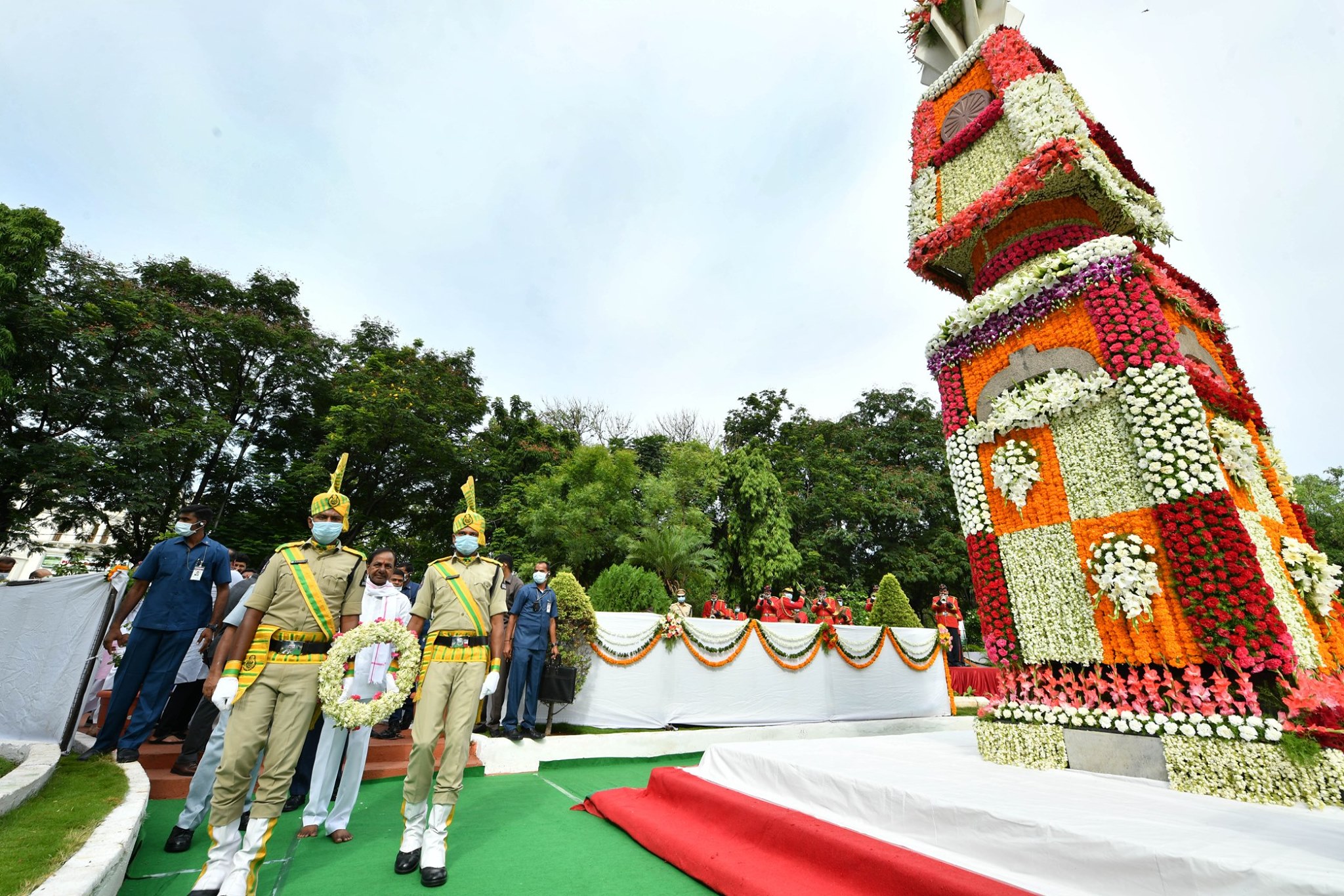 Telangana Formation Day Celebrations at Gun Park