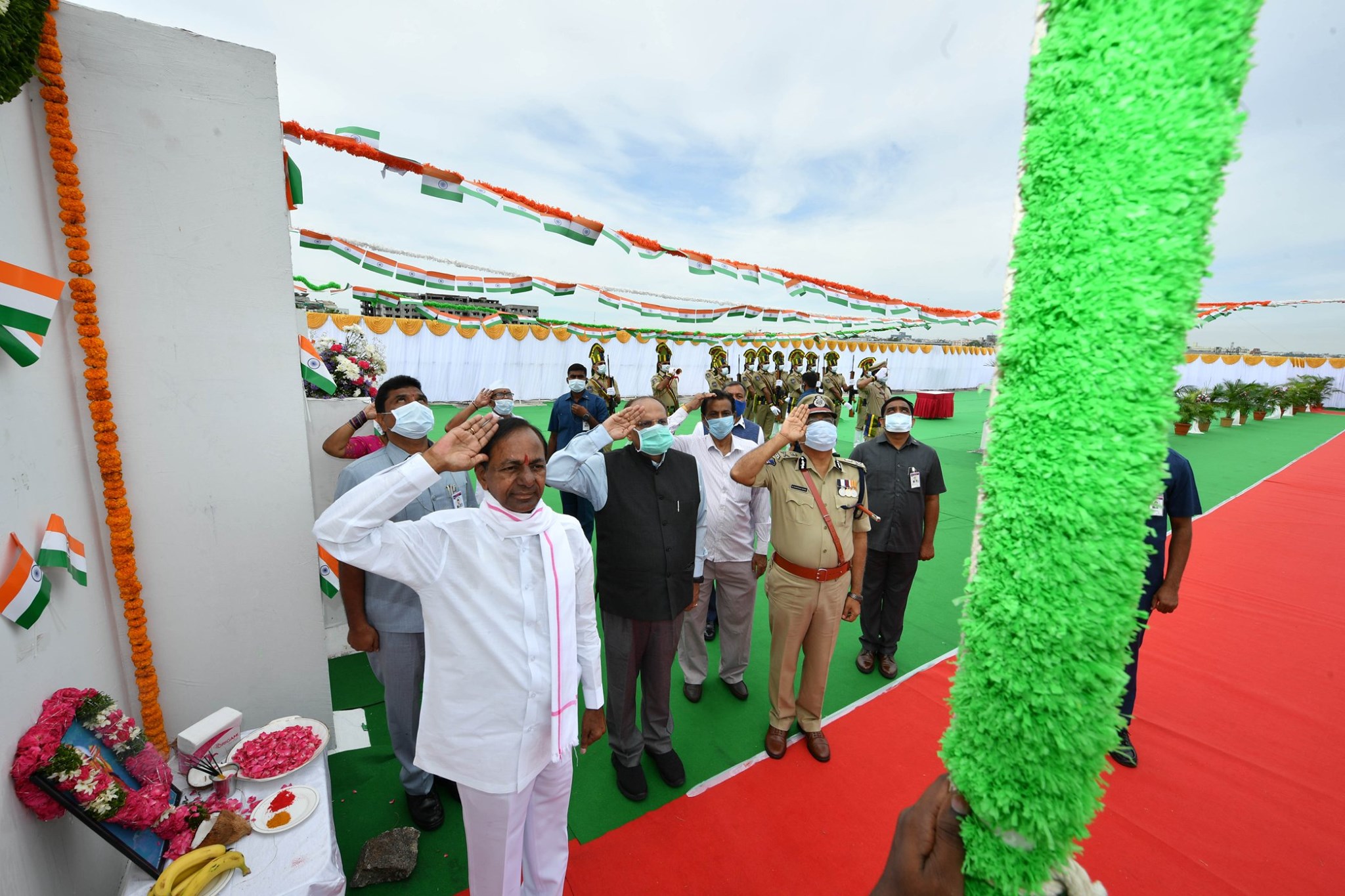 Telangana Formation Day Celebrations at Pragati Bhavan
