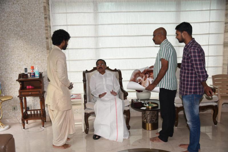 Khudiram Bose Movie Title Launched by Venkaiah Naidu