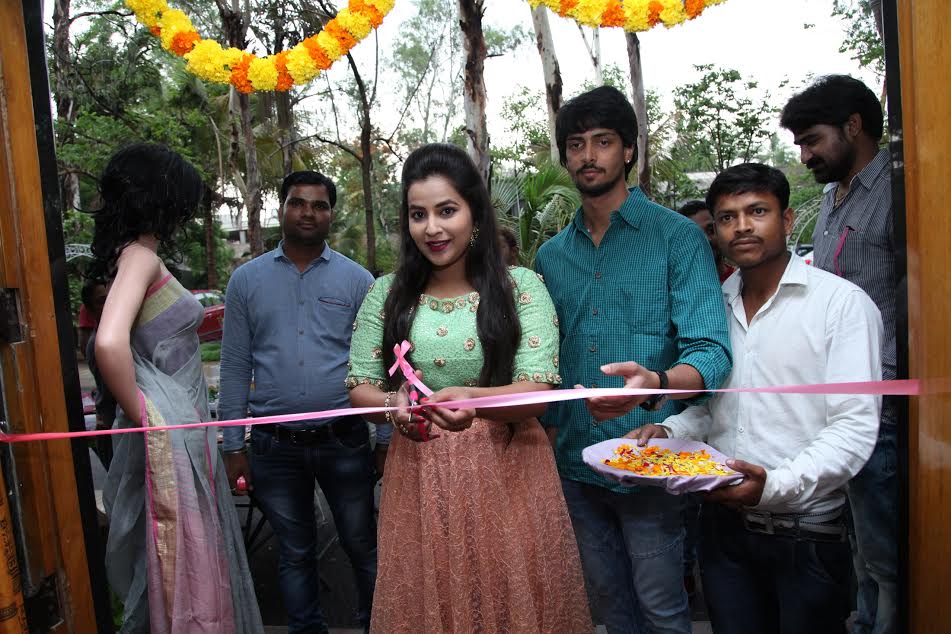 Actress Komali Inaugurates at Sri Raja Rajeshwari Gardens