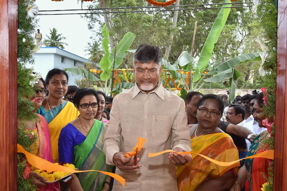 AP CM visits Komaravolu Village
