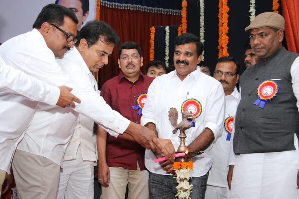 Telangana Union of Working Journalists felicitates Andole MLA