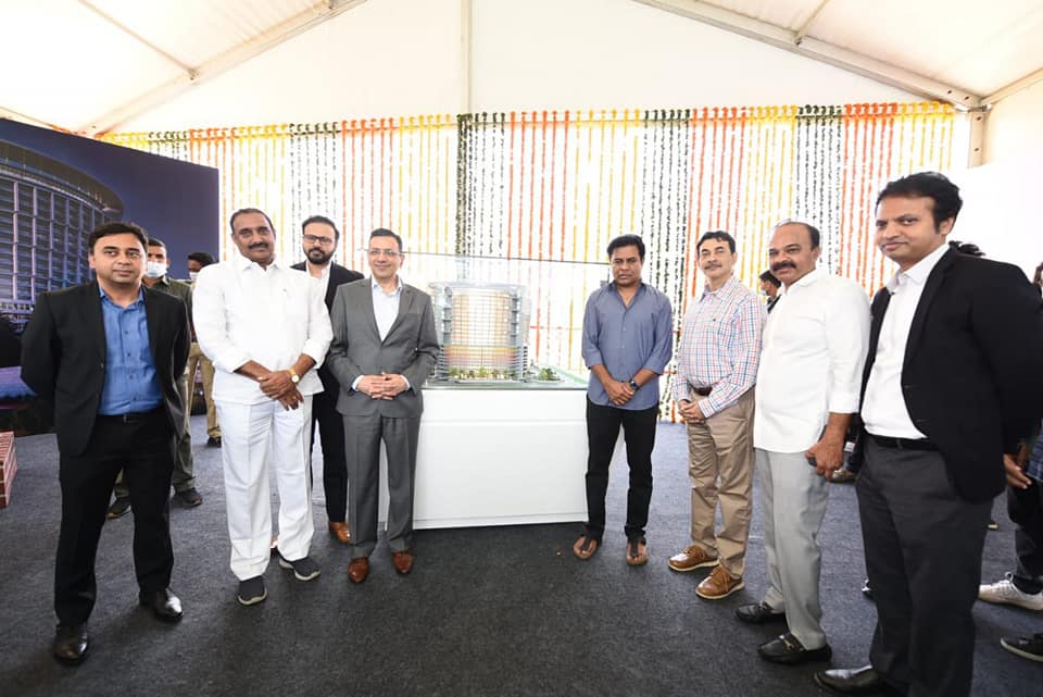 KTR Laid Foundation Stone for Google Campus