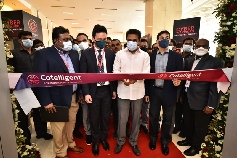 KTR Launches Cyber Warrior Centre of Excellence