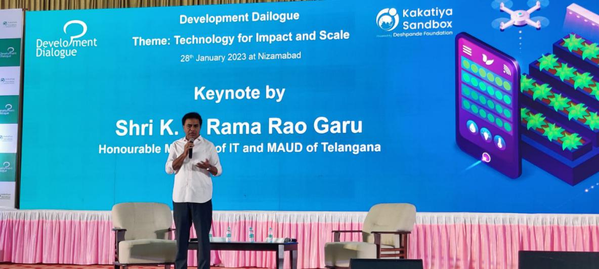 KTR Speech on Technology for Impact and Scale