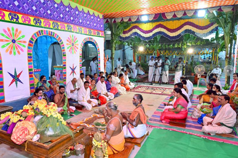 Kumbhabhishekam 4th day Programs at Kanipakam Temple