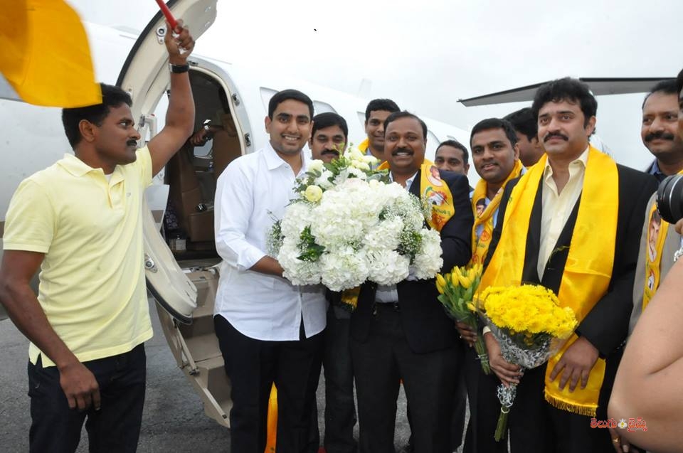 Nara Lokesh in Washington 2015