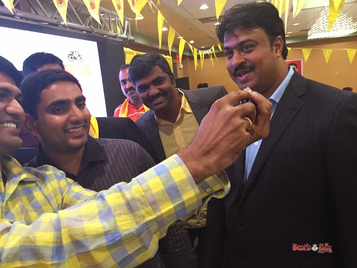 Nara Lokesh in New Jersey 2015
