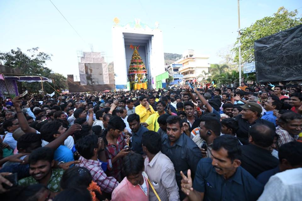 Nara Lokesh Election Campaign in Mangalagiri