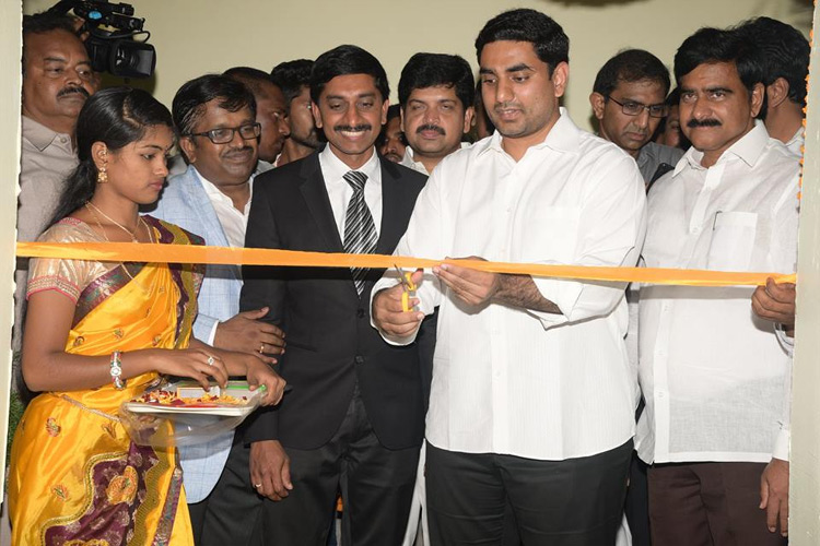 Nara Lokesh inaugurated 7 IT companies at Medha IT Tower