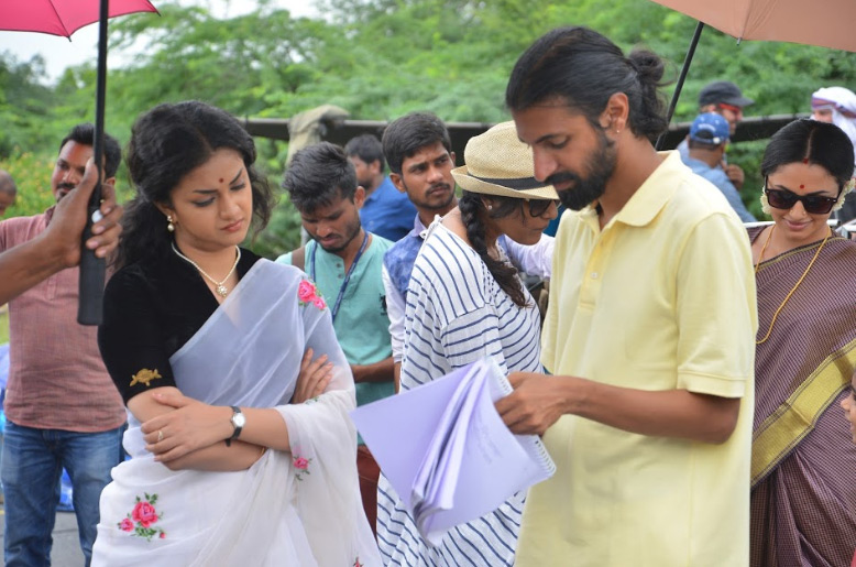 Mahanatii Working Stills