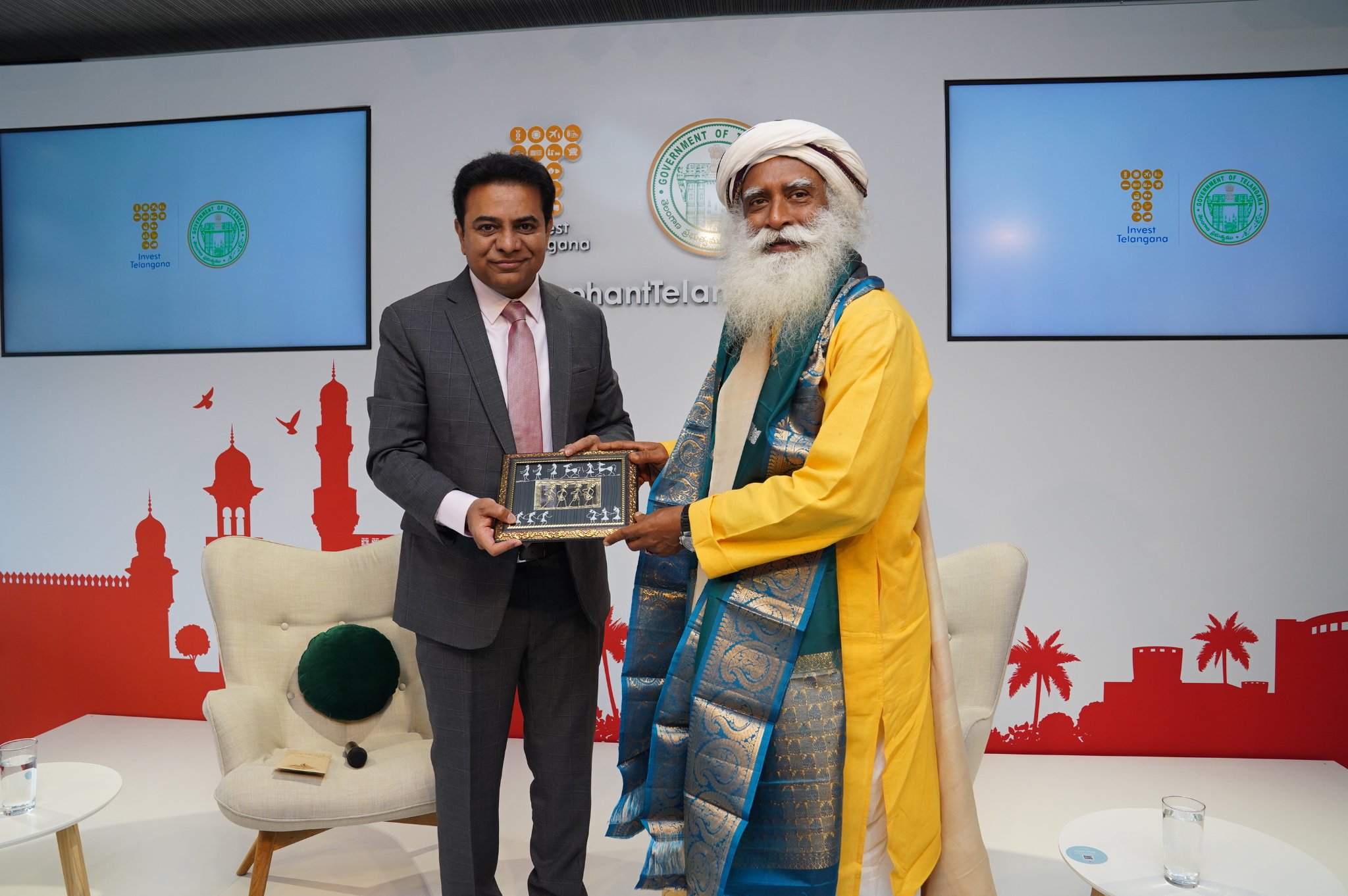 Minister KTR Davos Tour1