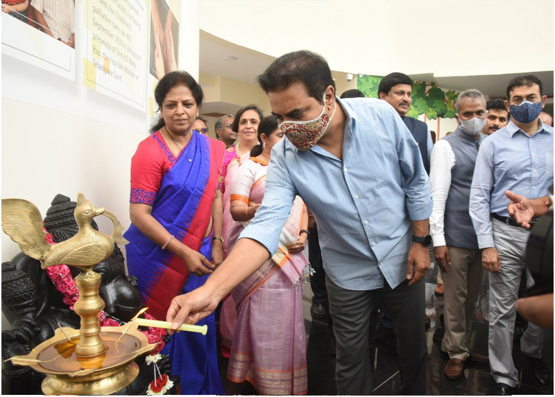 Minister KTR Inaugurated Sparsh Hospice