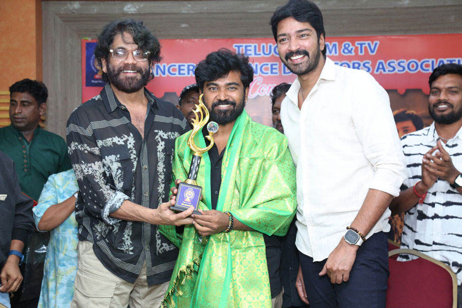 Naa Saami Ranga Team @ Telugu Film Dancers Association Felicitation Pressmeet