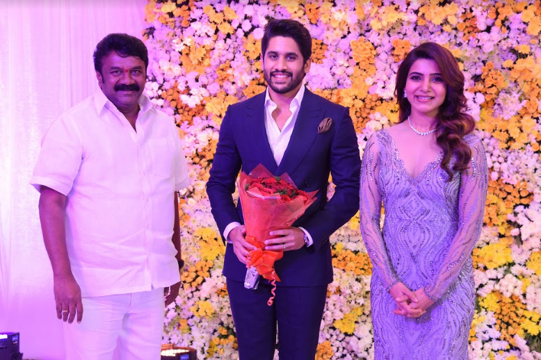 Naga Chaitanya and Samantha Wedding Reception2