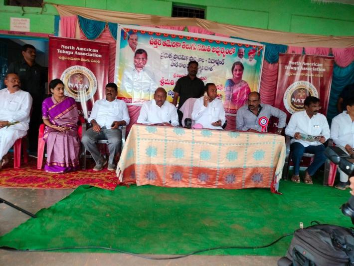 NATA Seva Days at Siddapurar in Zaheerabad