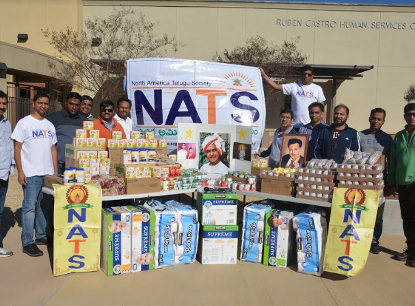 NATS Million can Food Drive in LA 21 Jan 2019