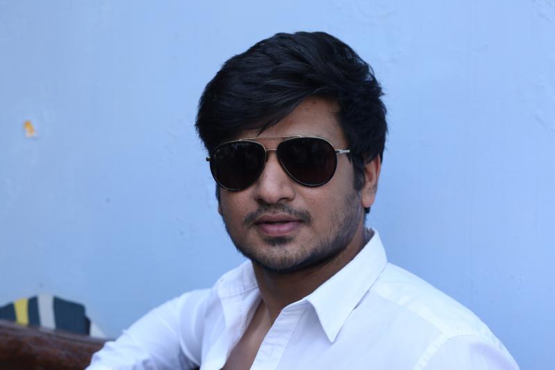 Nikhil Interview Stills