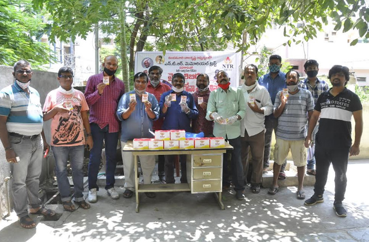 Telugu Cine Photographers Thanks to NTR Memorial Trust