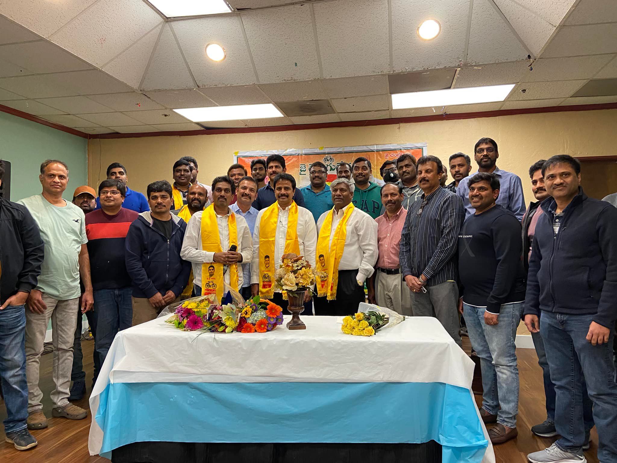 NRI TDP Bay Area Team Met with Arimilli Radha Krishna (Tanuku, AP Ex MLA)