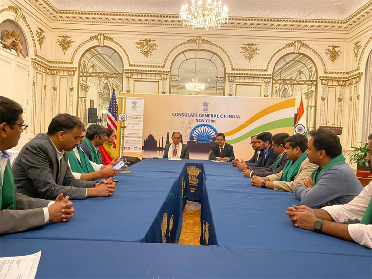 NRIs Meet Indian Consulate General