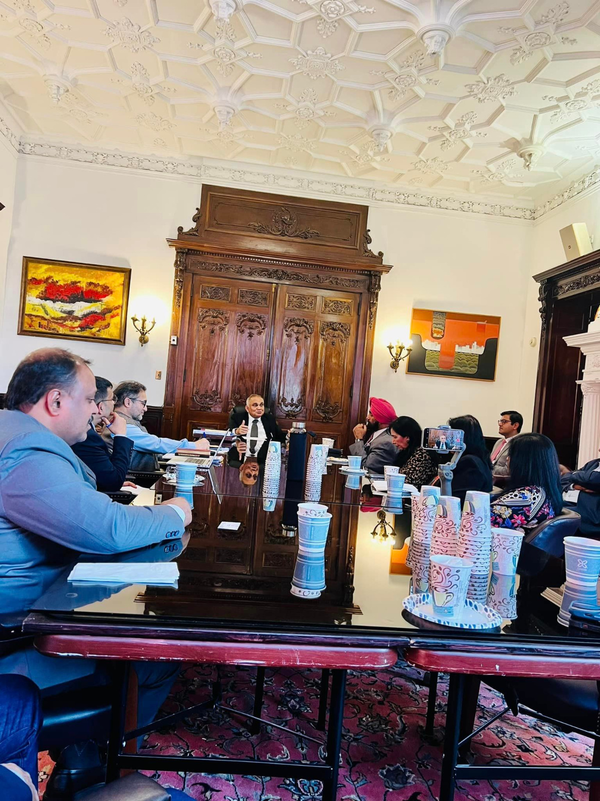 NRIs Meeting with Chief Election Commissioner of India in DC