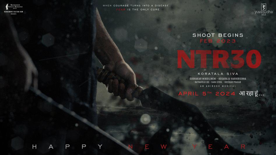 #NTR 30 Movie Posters
