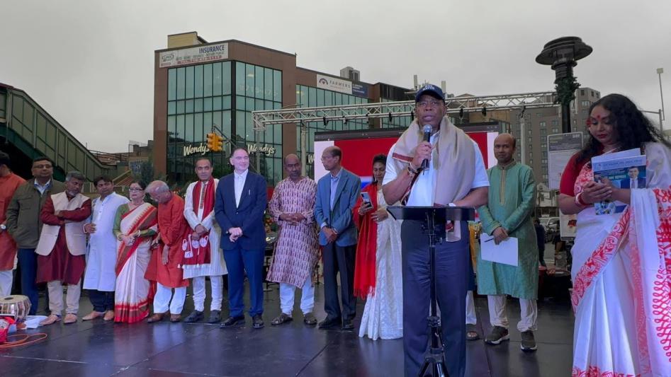 NY City Mayor & Dep Commissioner Celebrated Pohela Baisakh & Bangladeshi New Year
