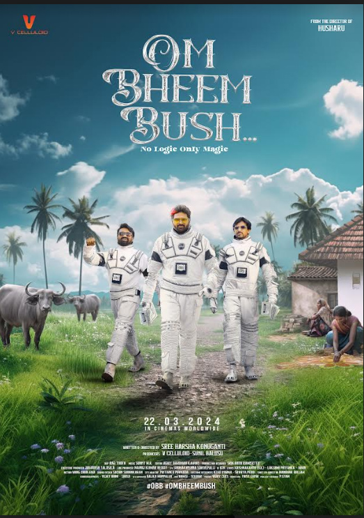Om Bheem Bush Movie Posters