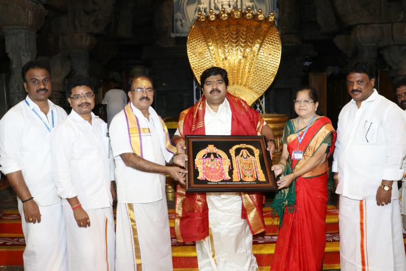 Producer Dasari Kiran Kumar takes Oath as TTD Member