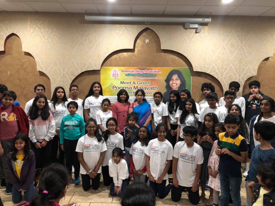 Meet and Greet with Poorna Malavath in NJ 11 Jan 2020