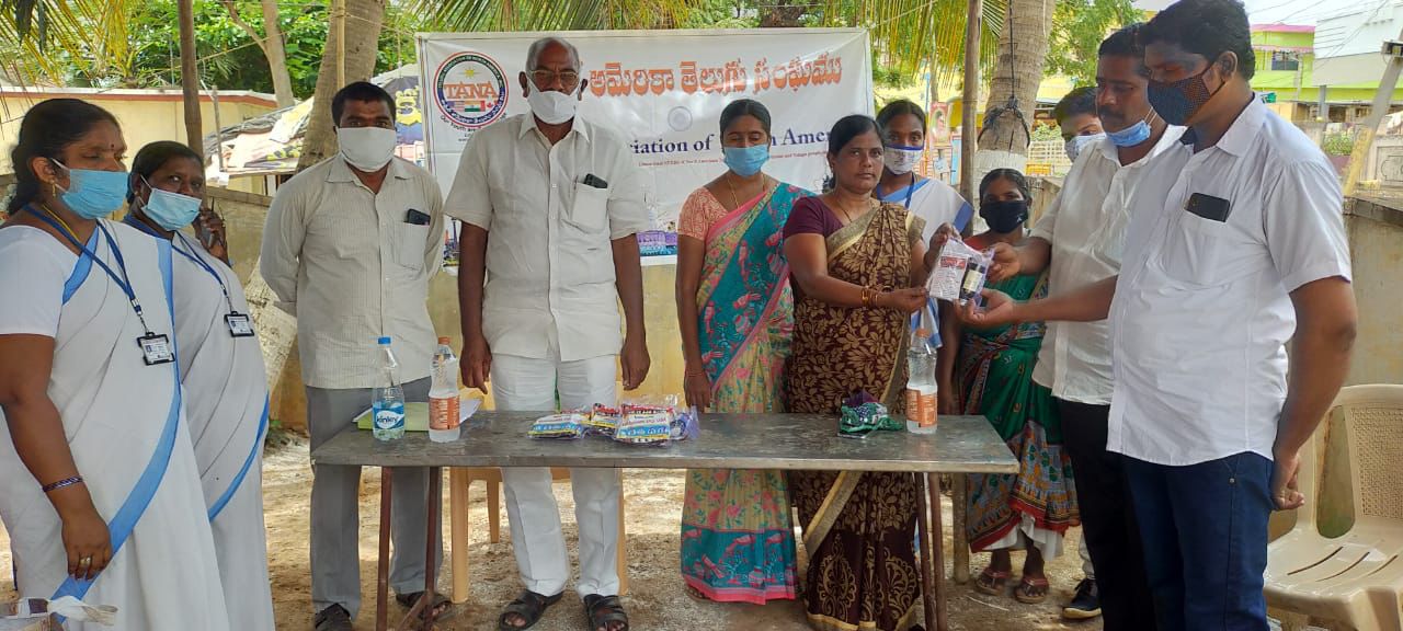 Raja Kasukurti Donates Medical Kits