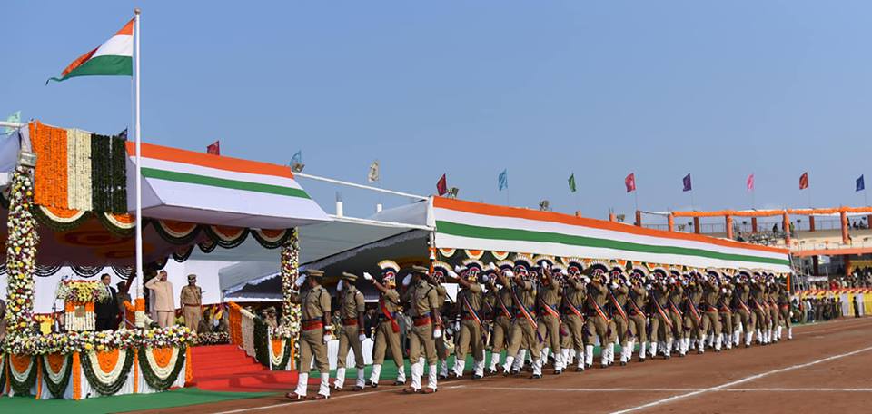 Republic Parade at Vijayawada