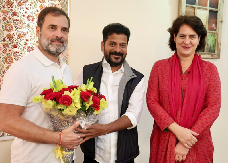 Revanth Reddy Invites Celebrities for Oath Swearing Ceremony