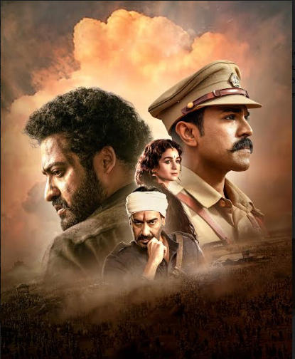 RRR Movie Poster