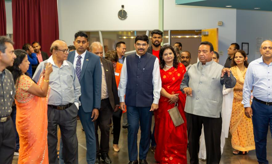 San Francisco New Consul General Srikar Reddy at Community Reception
