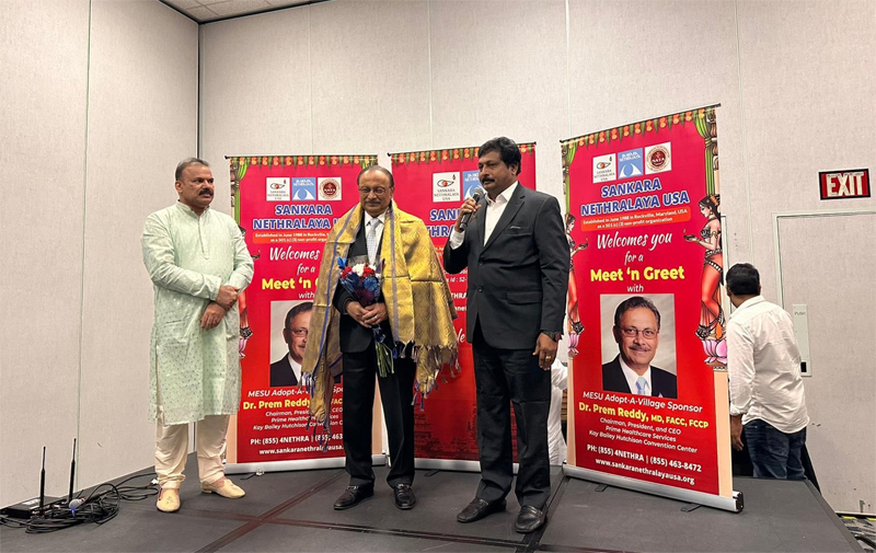 Sankara Nethralaya Meet & Greet with Dr Prem Reddy