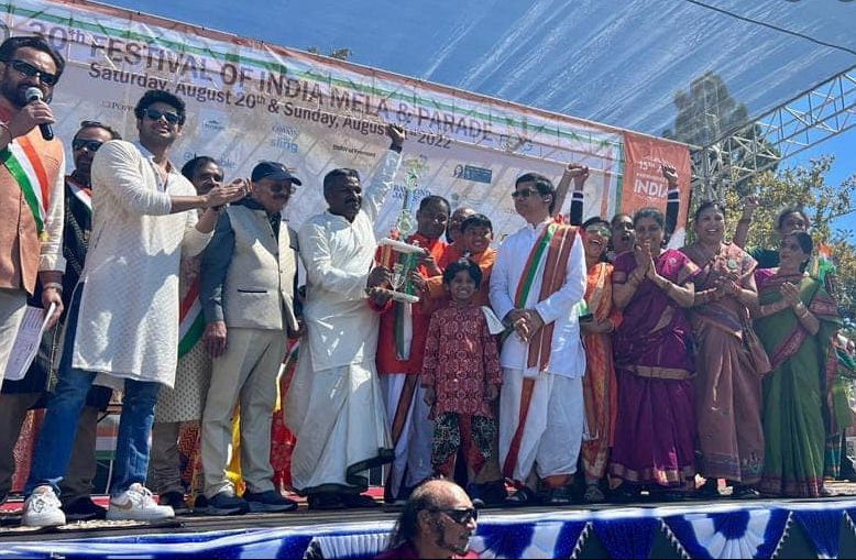 SiliconAndhra India Day Parade in Fremont