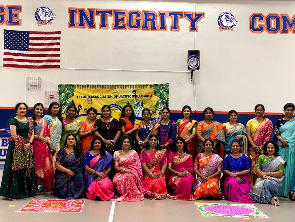 TAJA Rangoli Competitions in FL 18 Jan 2020