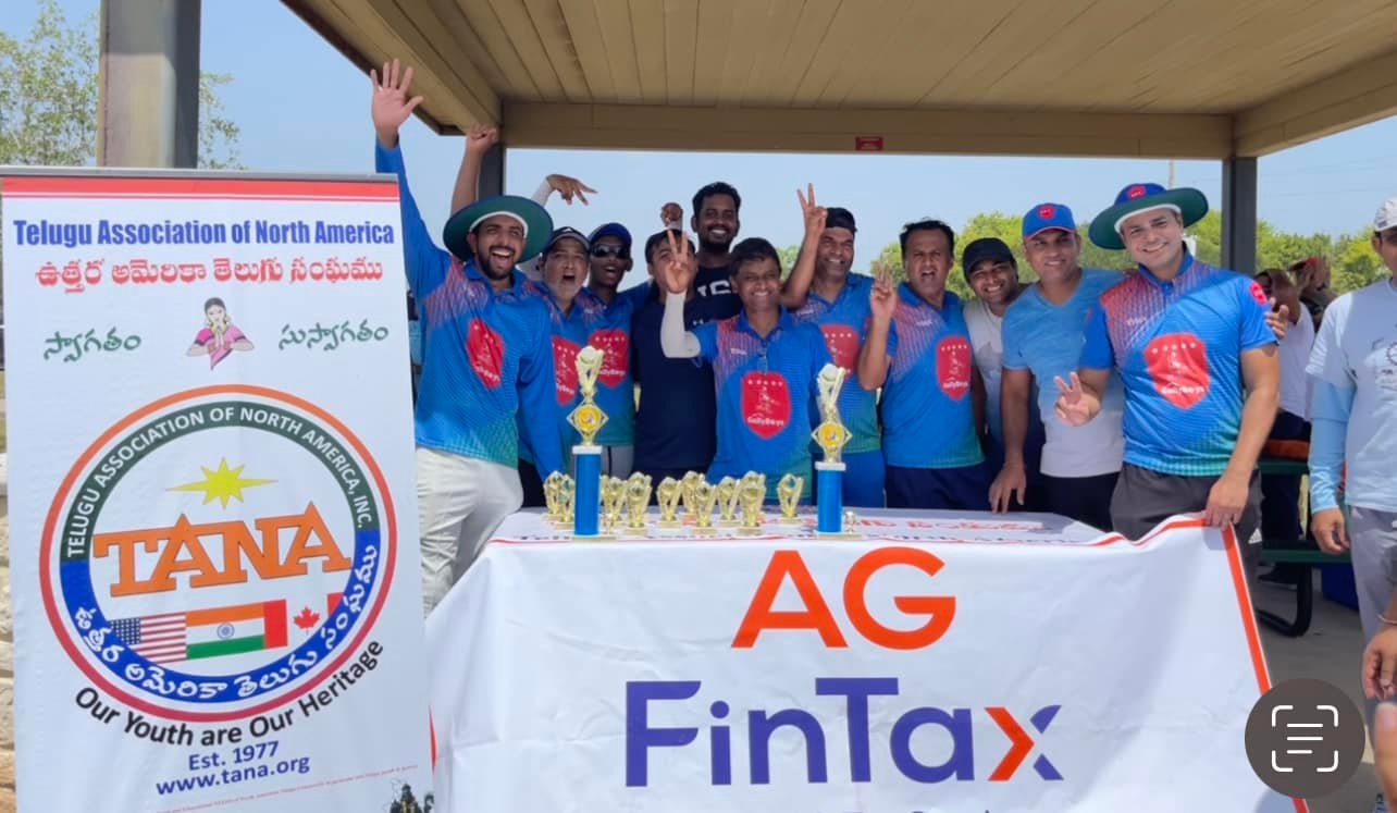 TANA AG FinTax Cricket Cup in Houston 17 July 2022