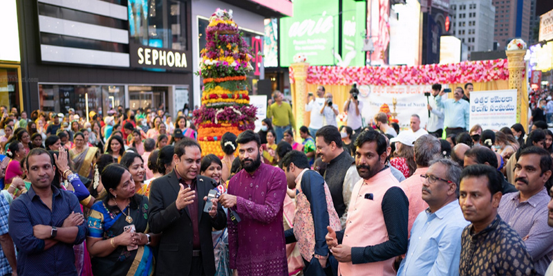 TANA Bathukamma Celebrations in NY Part 2