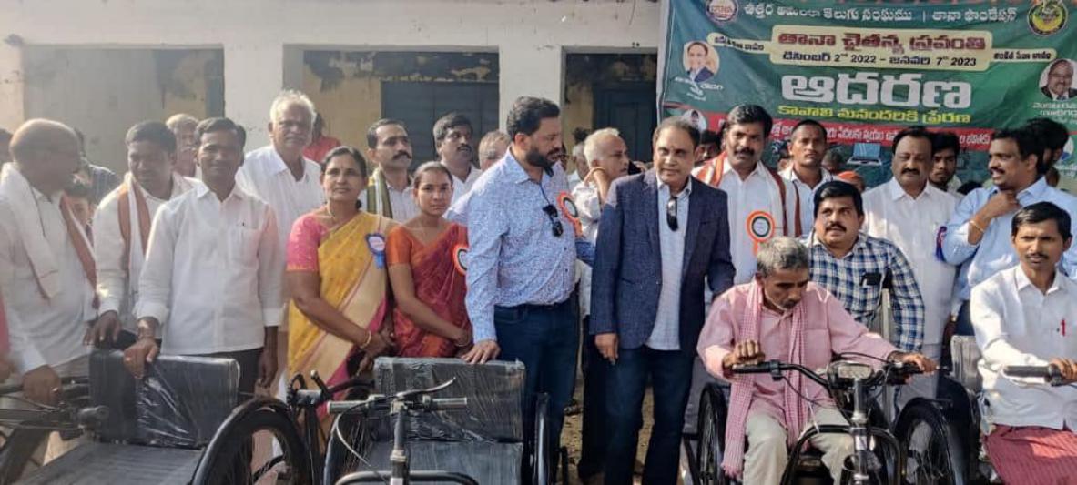 TANA Chaitanya Sravanthi at Nerada Village 6 Dec 2022