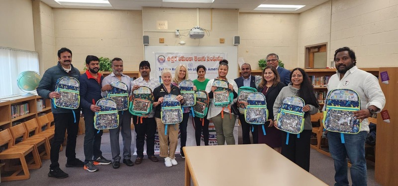 TANA Donets Bags to Poor Students