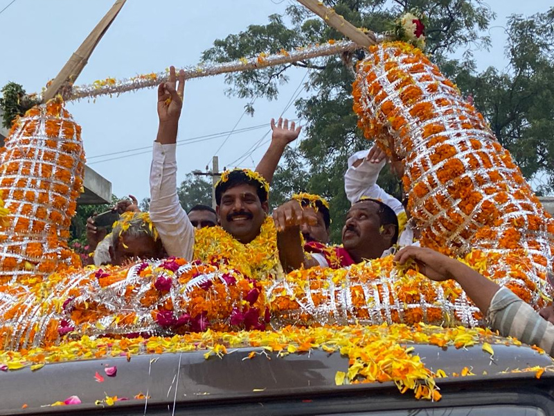 TANA Executive Vice President Niranjan Srungavarapu Car Rally