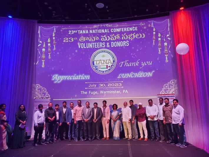 TANA Facilitates Maha Sabhalu Donars & Volunteers