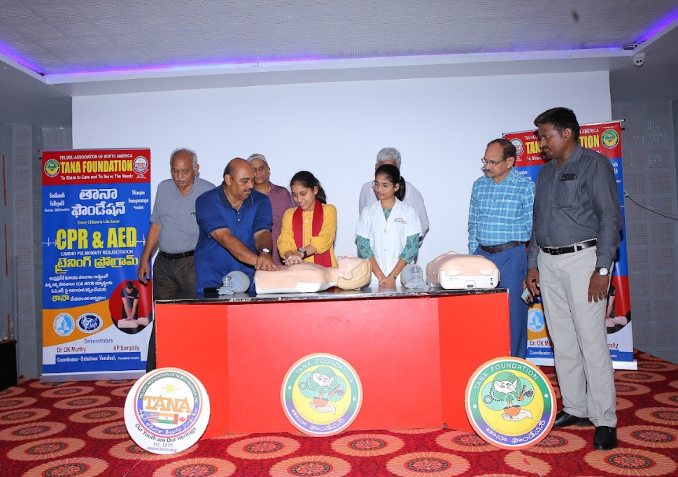 TANA Foundation CPR & AED Training Programme 26 Aug 2023