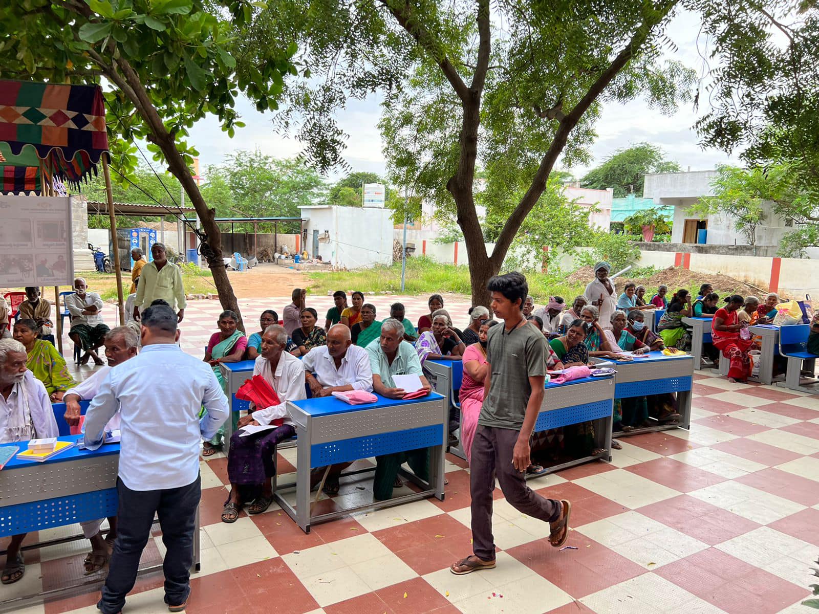 TANA Foundation Eye Camp in Thimmayapalem 14 Aug 2022