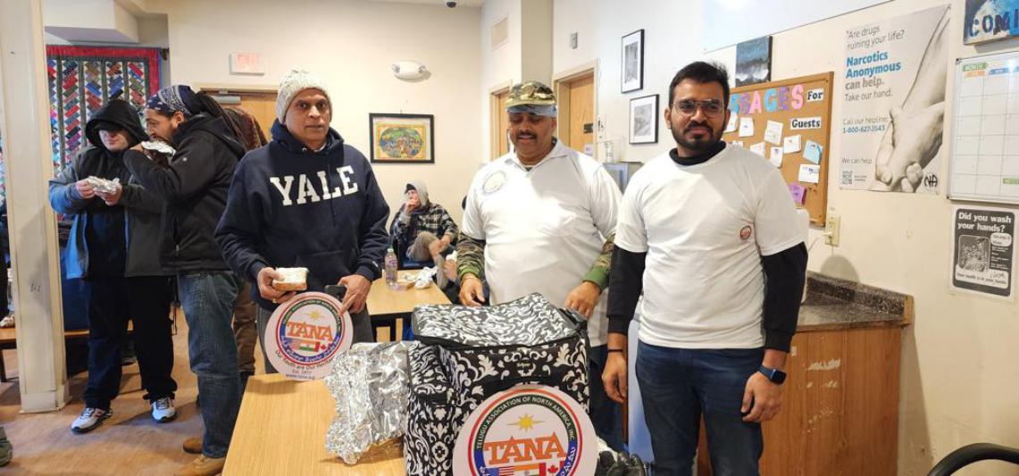TANA New England Donates Food to Poor People 21 Jan 2024