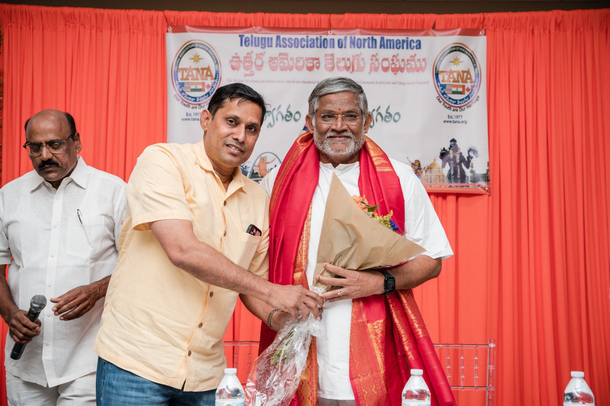 TANA & TANTEX Felicitates by Tanikella Bharani in Dallas 10 July 2022